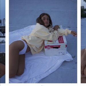 Heavy Manners oversized heavyweight classic crewneck in ‘Little Miss Sunshine’!!